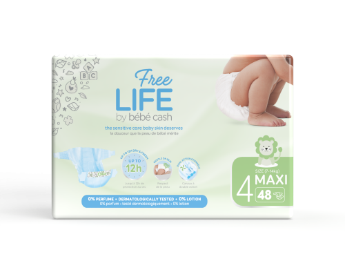 Couches T4, Free Life Maxi