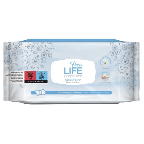 Lingettes humides bÃ©bÃ©